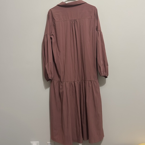 NWOT ANTHROPOLOGIE Collared Midi Dress 🌹 - Picture 12 of 12